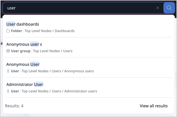 Suggestion drop-down